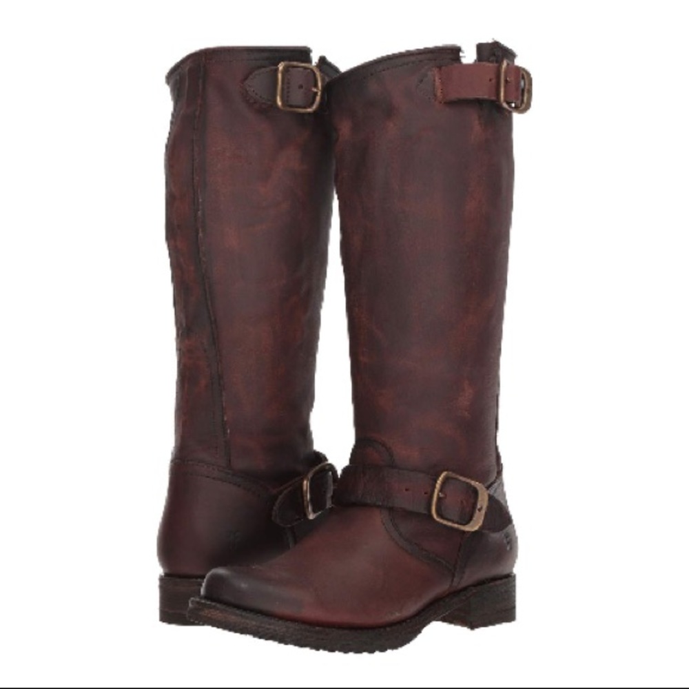 Frye Boots - Veronica - Size 9 - Brown Leather - Picture 1 of 8